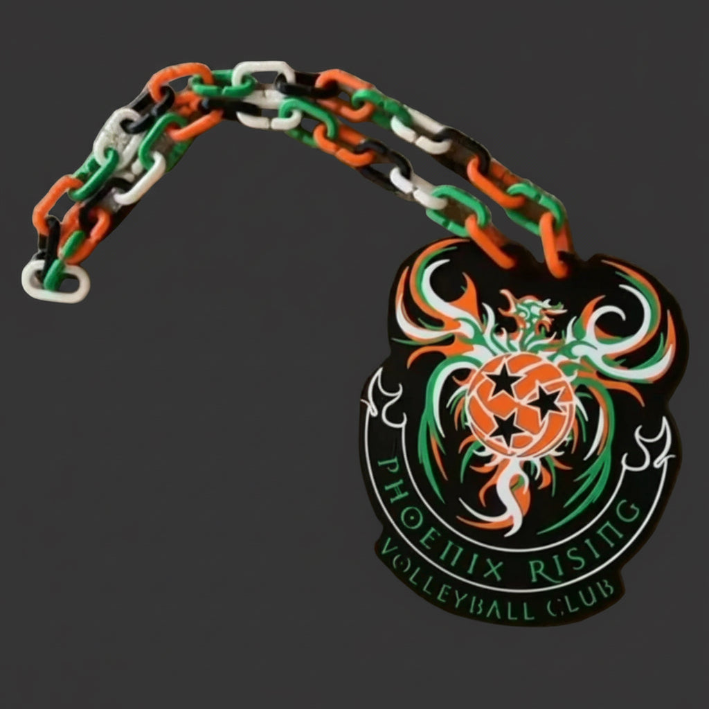 A custom hype chain for select sports clubs. 